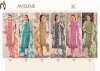 Aveline By Alok Viscose Muslin Printed Dress Material 